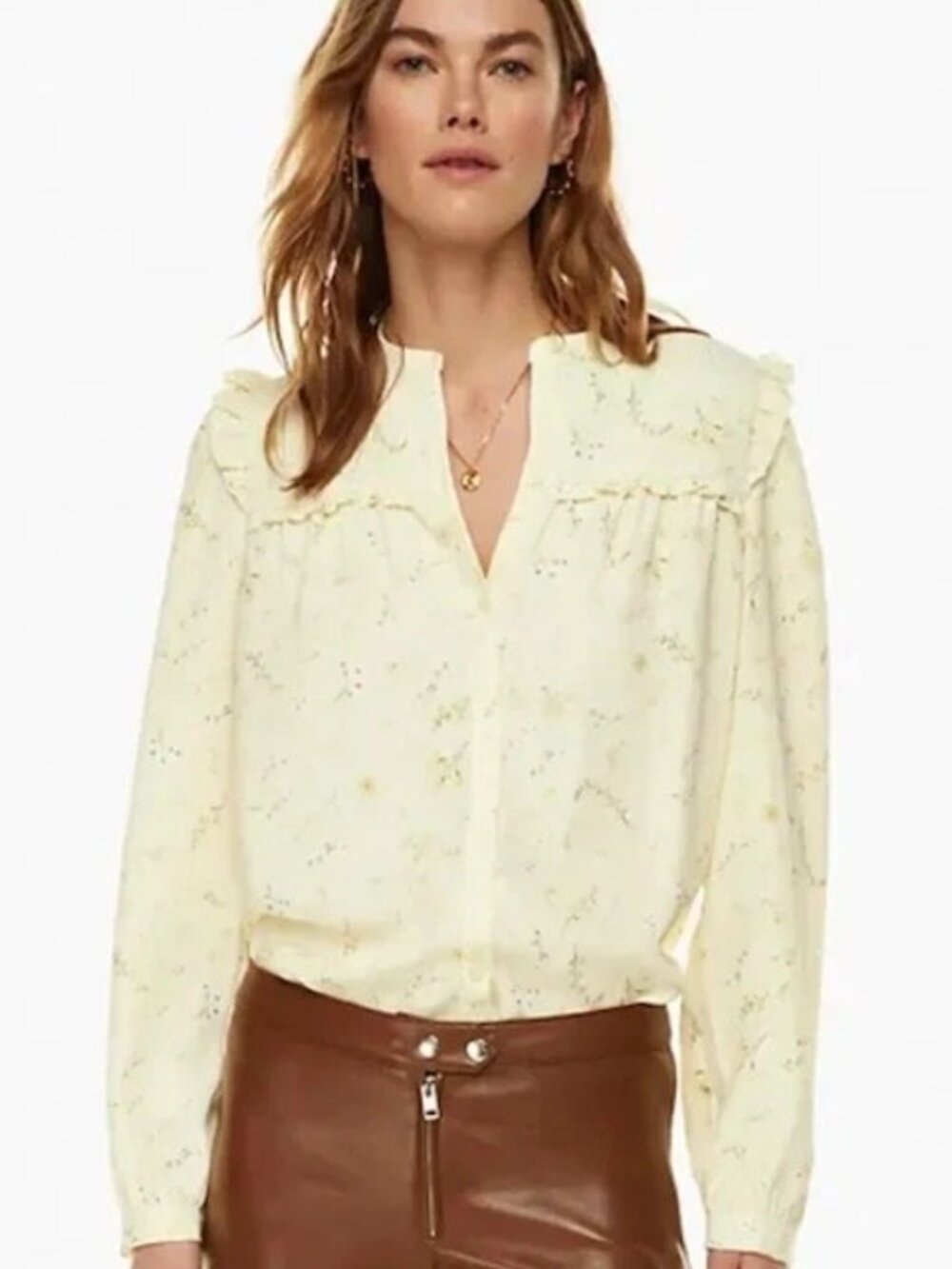 Artizia Wilfred Nimbus Blouse Size XS NWOT
